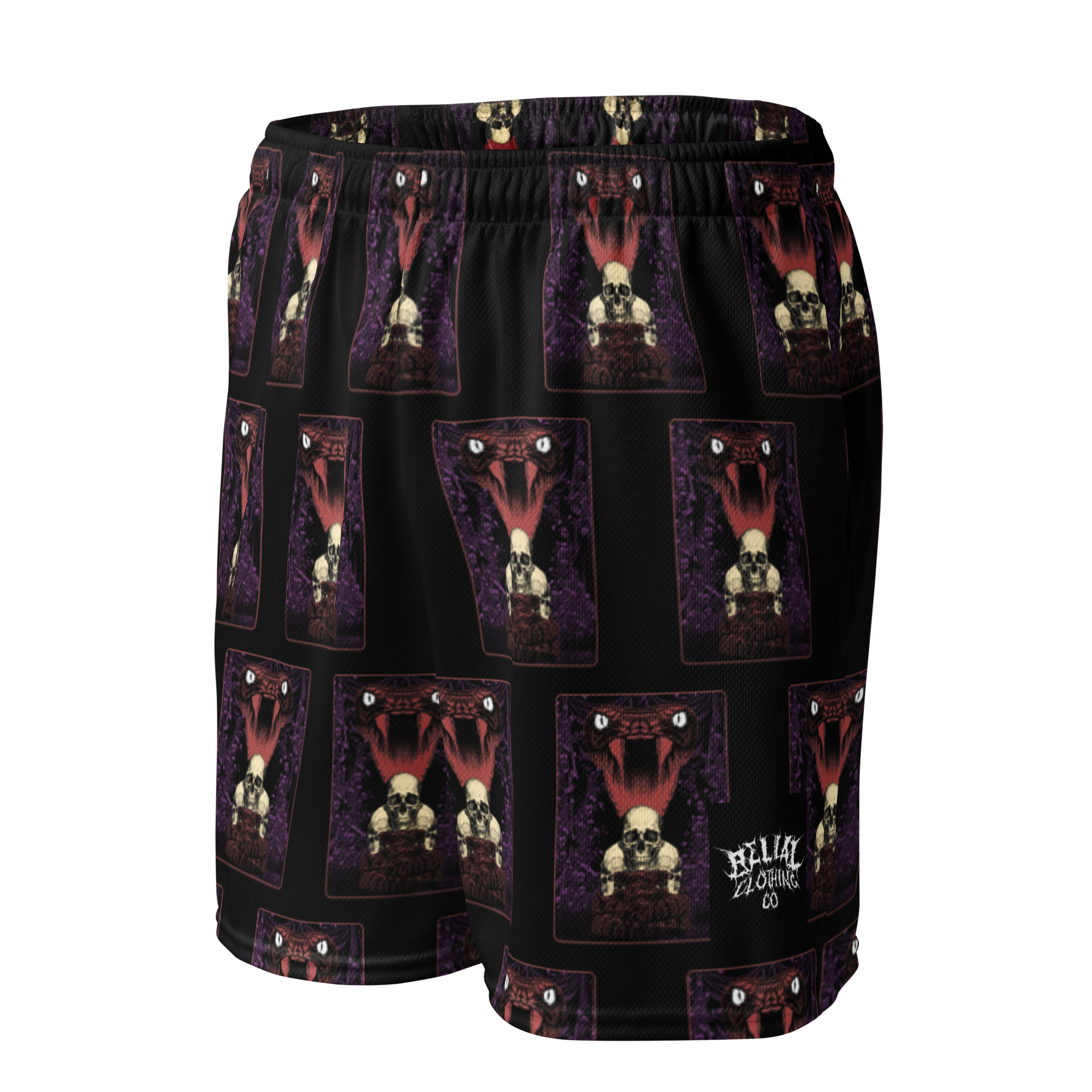 Samael Unisex mesh shorts