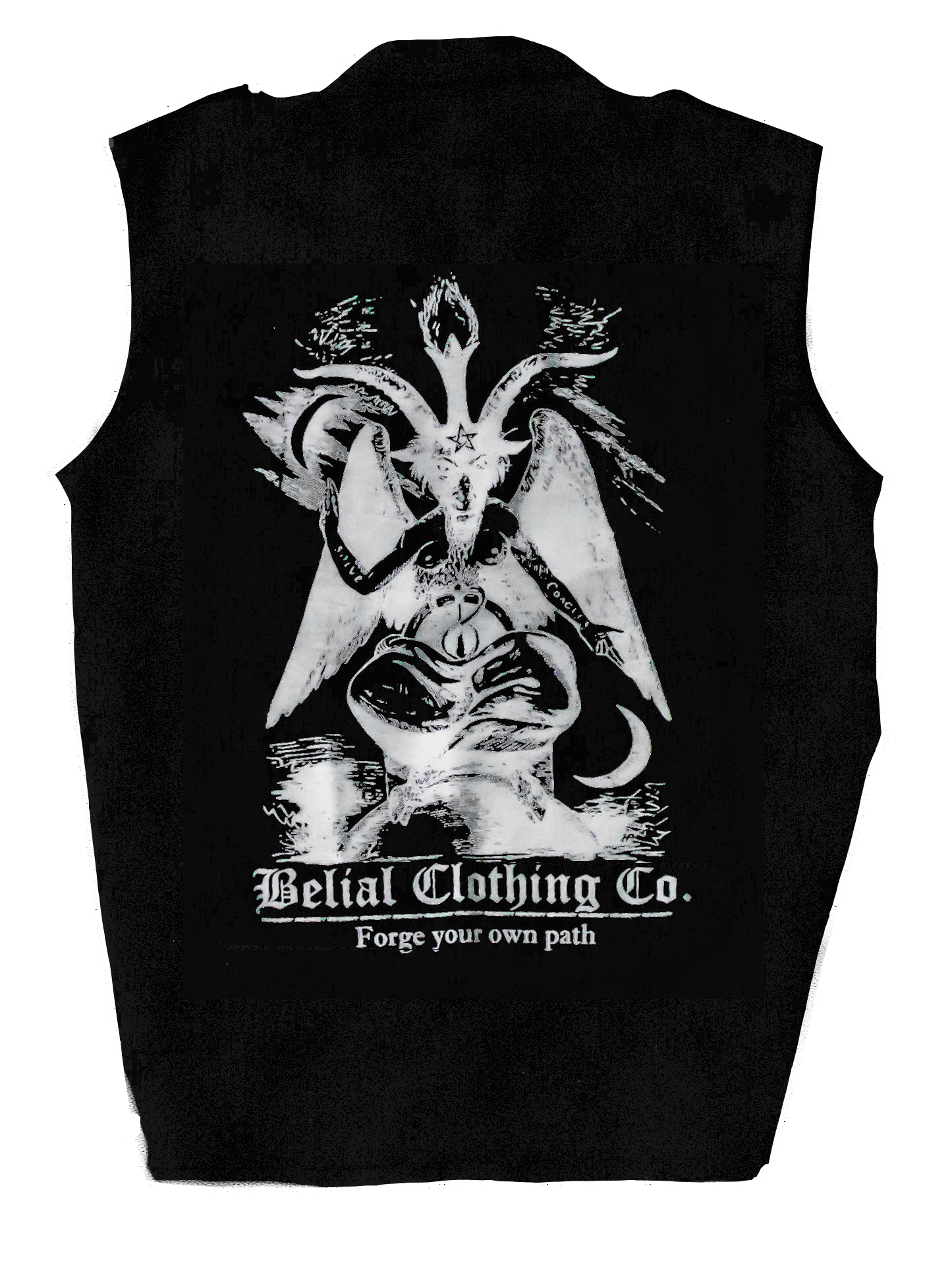 Baphomet Patch Occult Satanic Belial Clothing