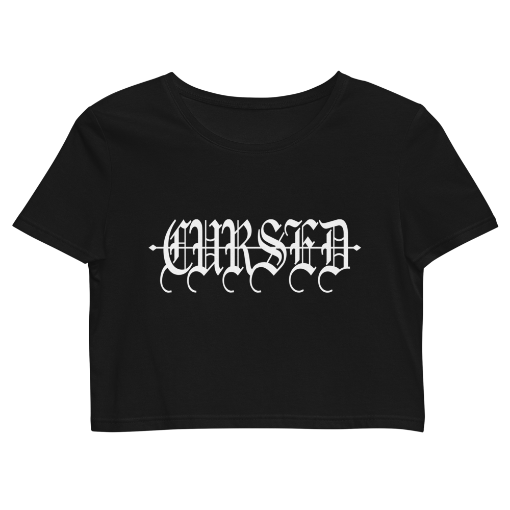 CURSED Organic Crop Top
