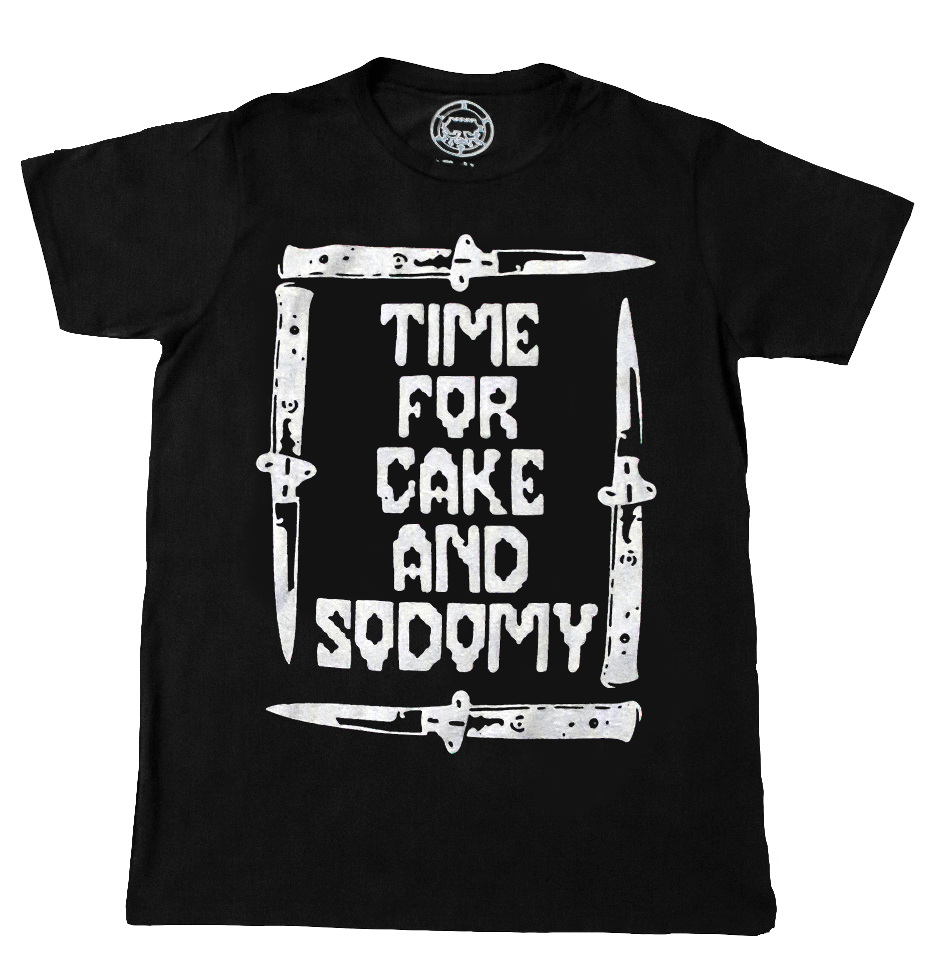 Cake & Sodomy T-shirt Occult Satanic Belial Clothing 