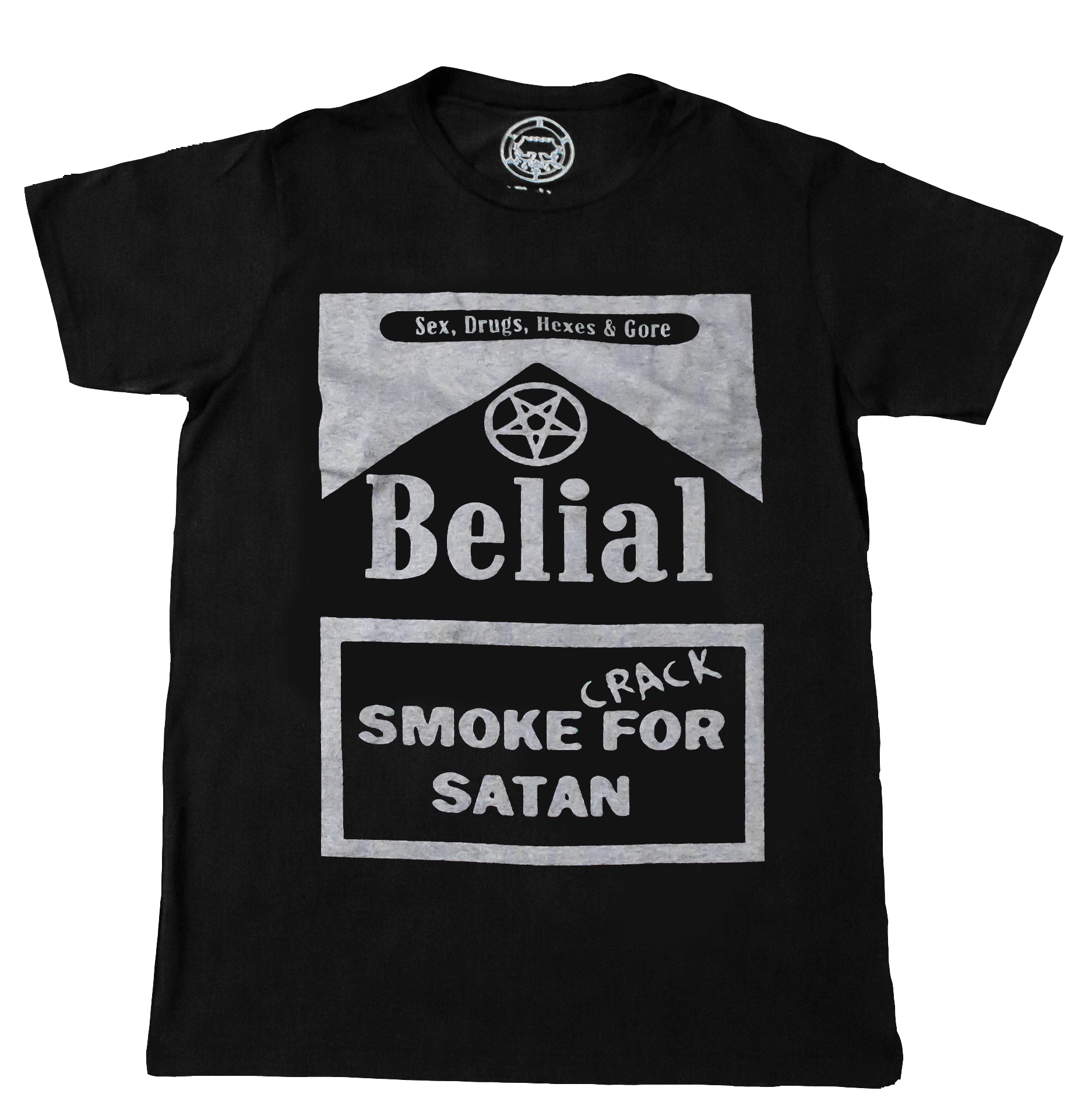 Crack For Satan Occult Satanic Belial Clothing