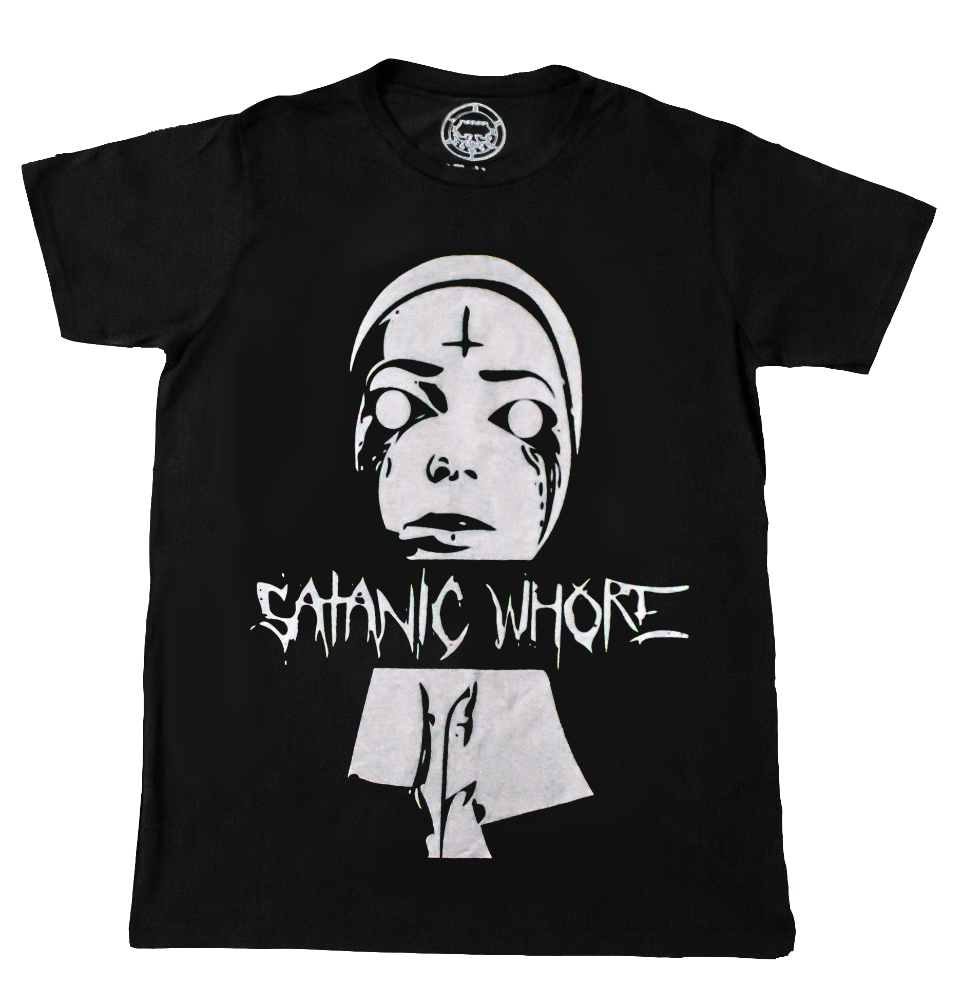 Satanic Whore T-shirt Occult Satanic Belial Clothing 
