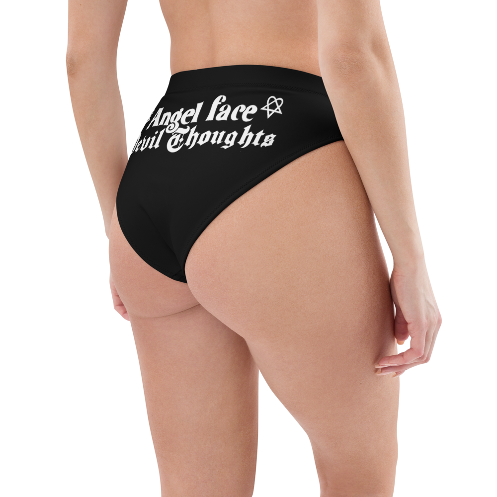 Angel Face Devil Thoughts  high-waisted bottoms