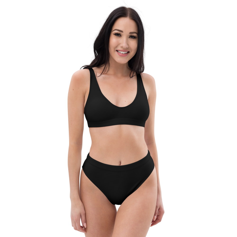 Bikini de cintura alta reciclado satánico