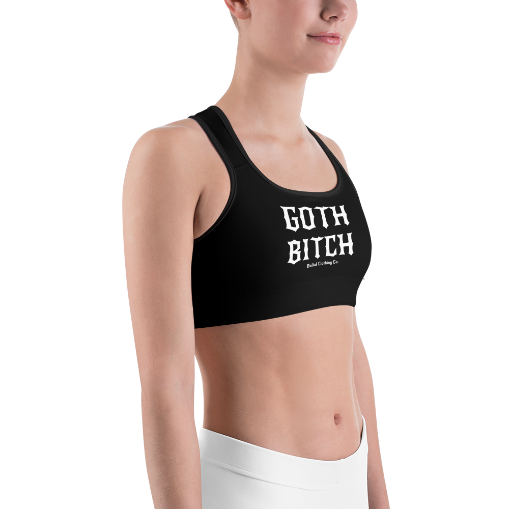 Sujetador deportivo Goth Bitch