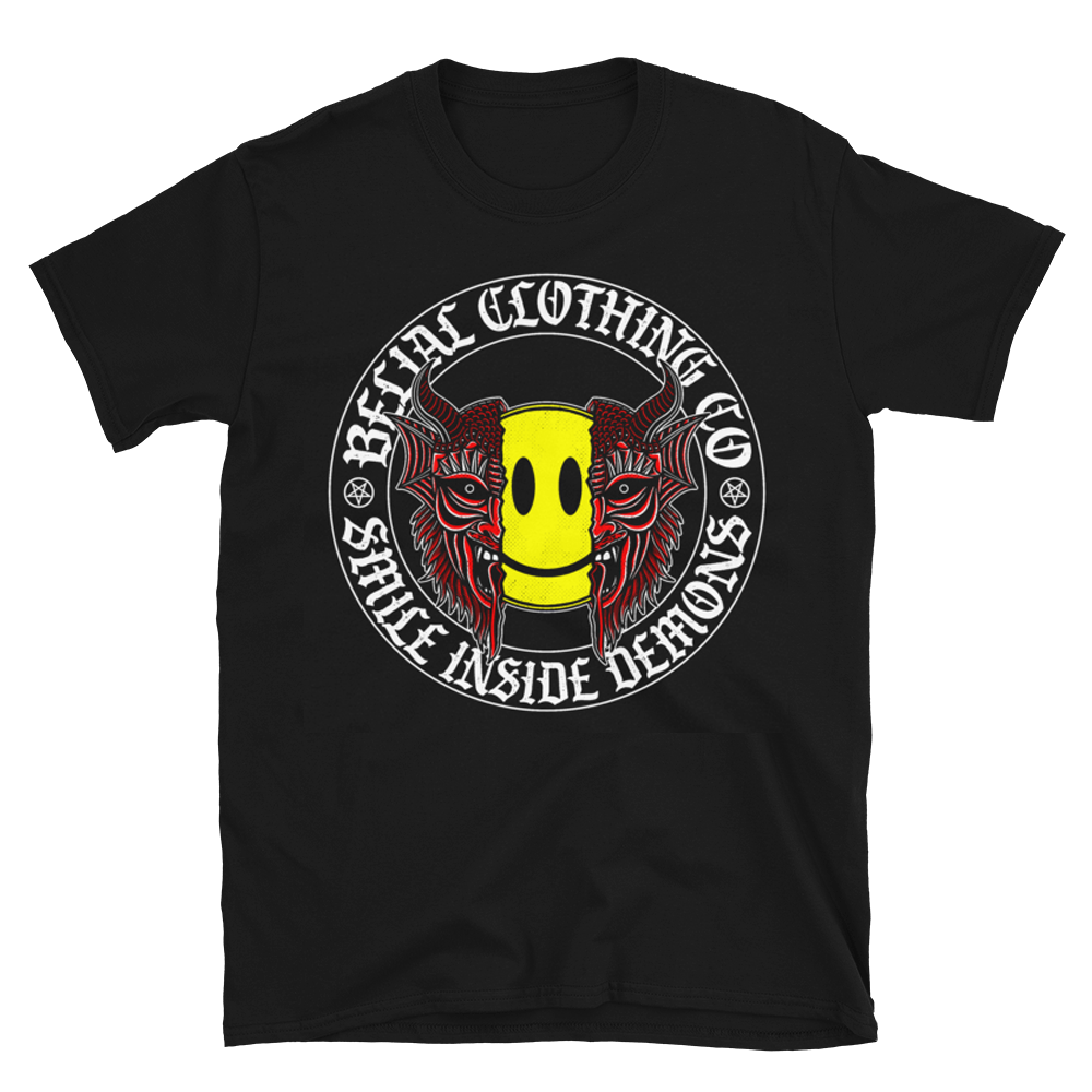 Smile Inside Demons Short-Sleeve Unisex T-Shirt