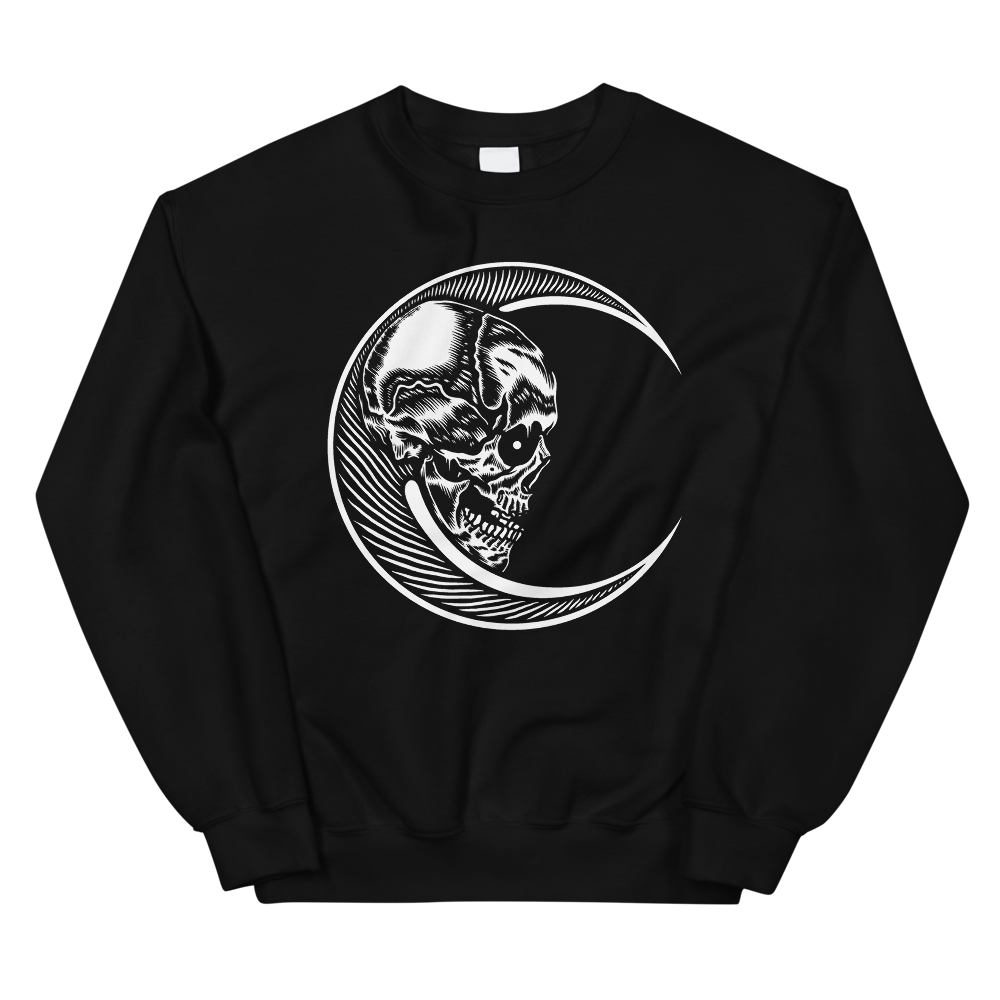 Moon Skulls Unisex Sweatshirt