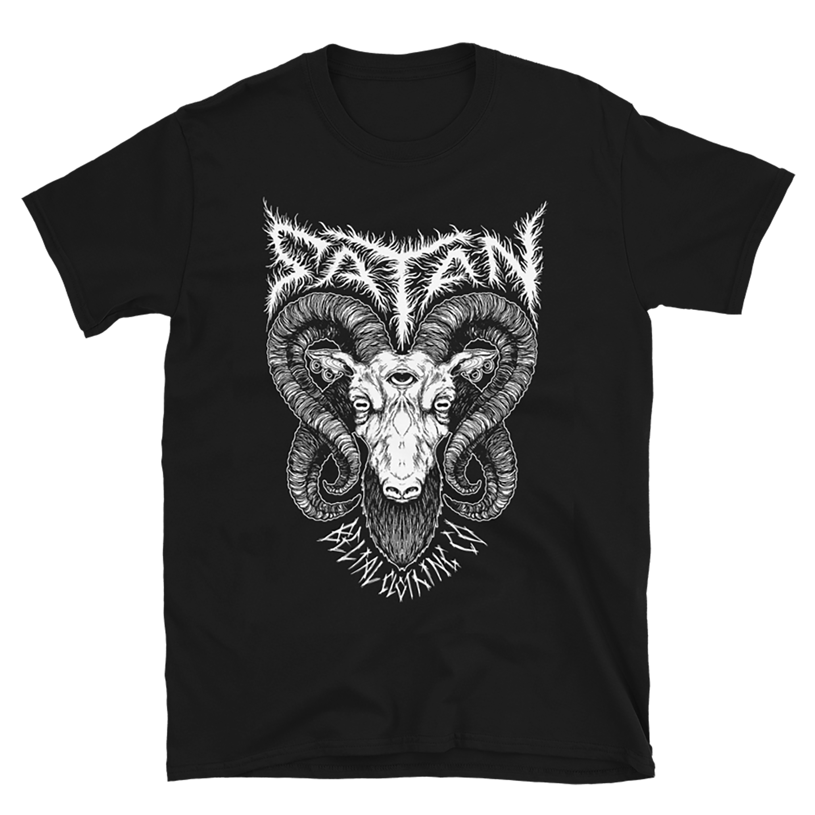Camiseta unisex de manga corta de Satán