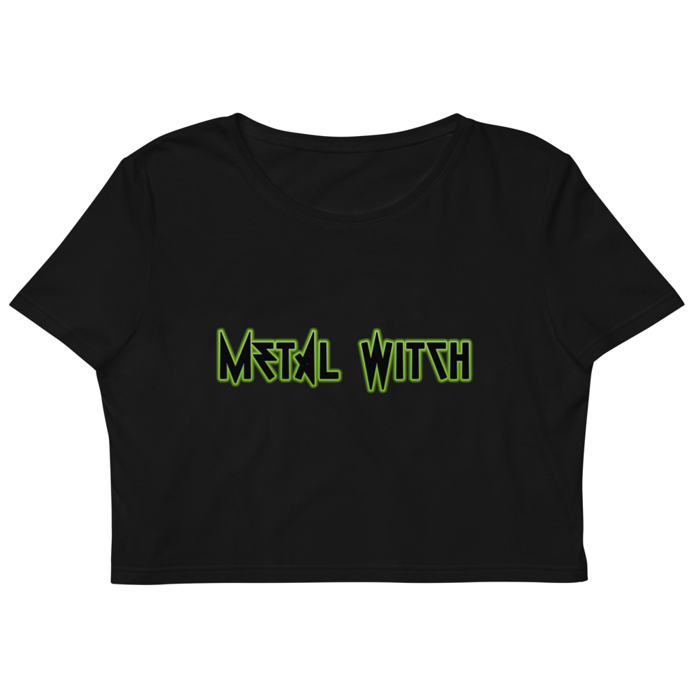 Metal Witch Organic Crop Top