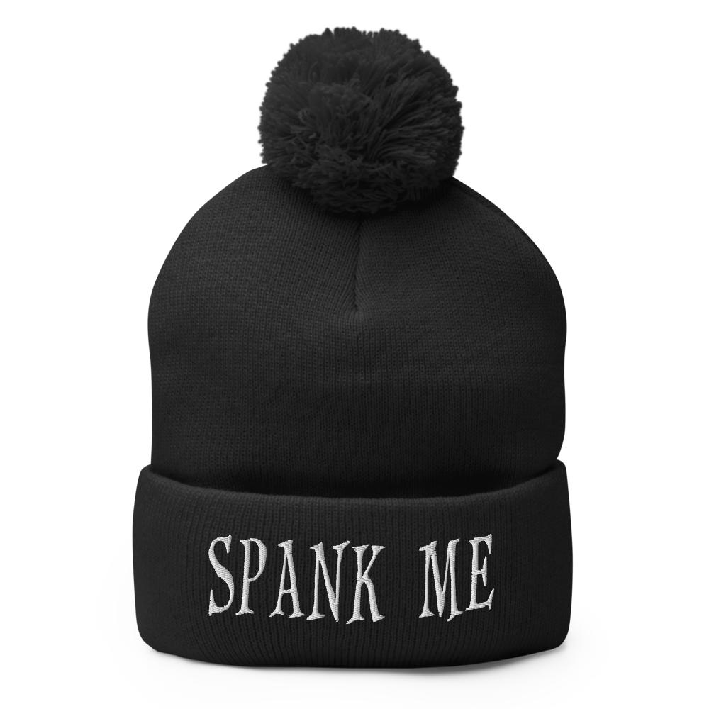 Spank Me Pom-Pom Beanie