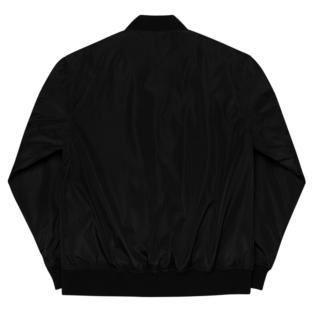 Cursed  recycled bomber jacket