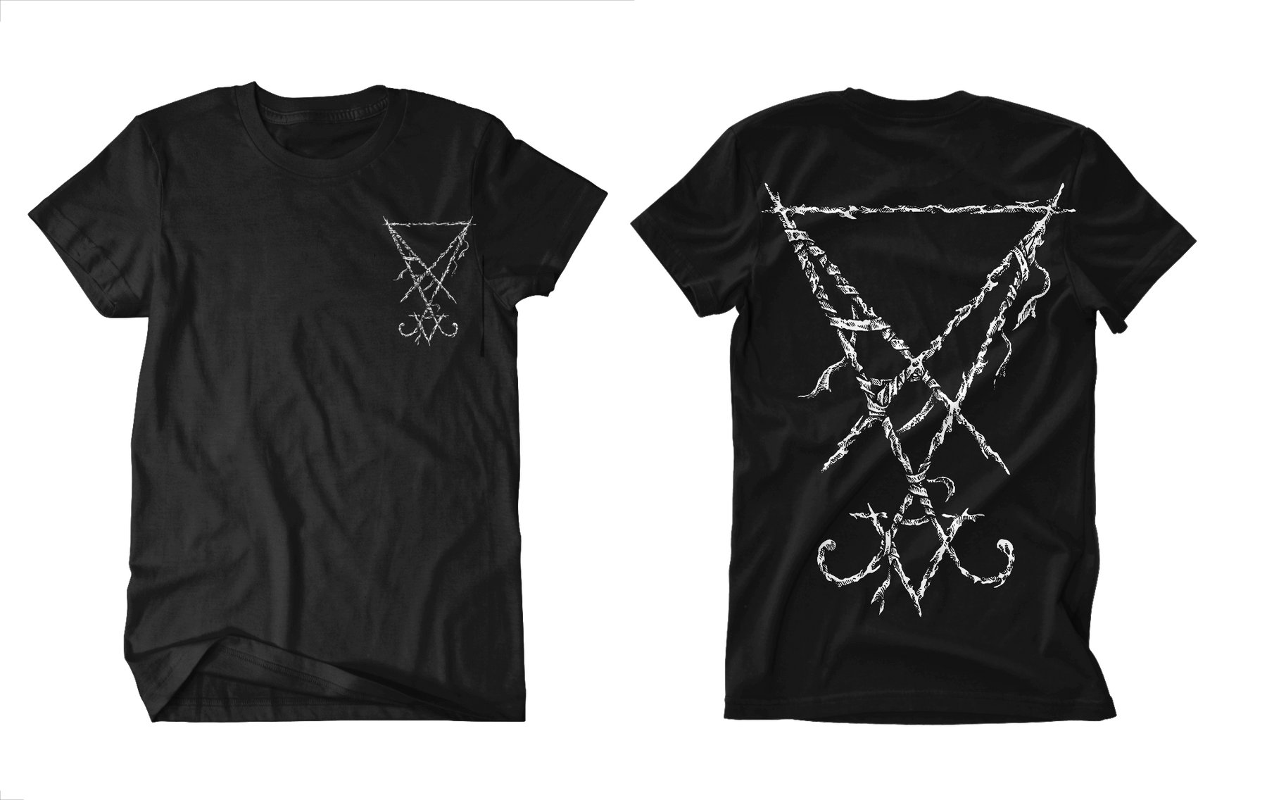 Lucifer Sigil - T-shirt - Occult Satanic - Belial Clothing | Belial