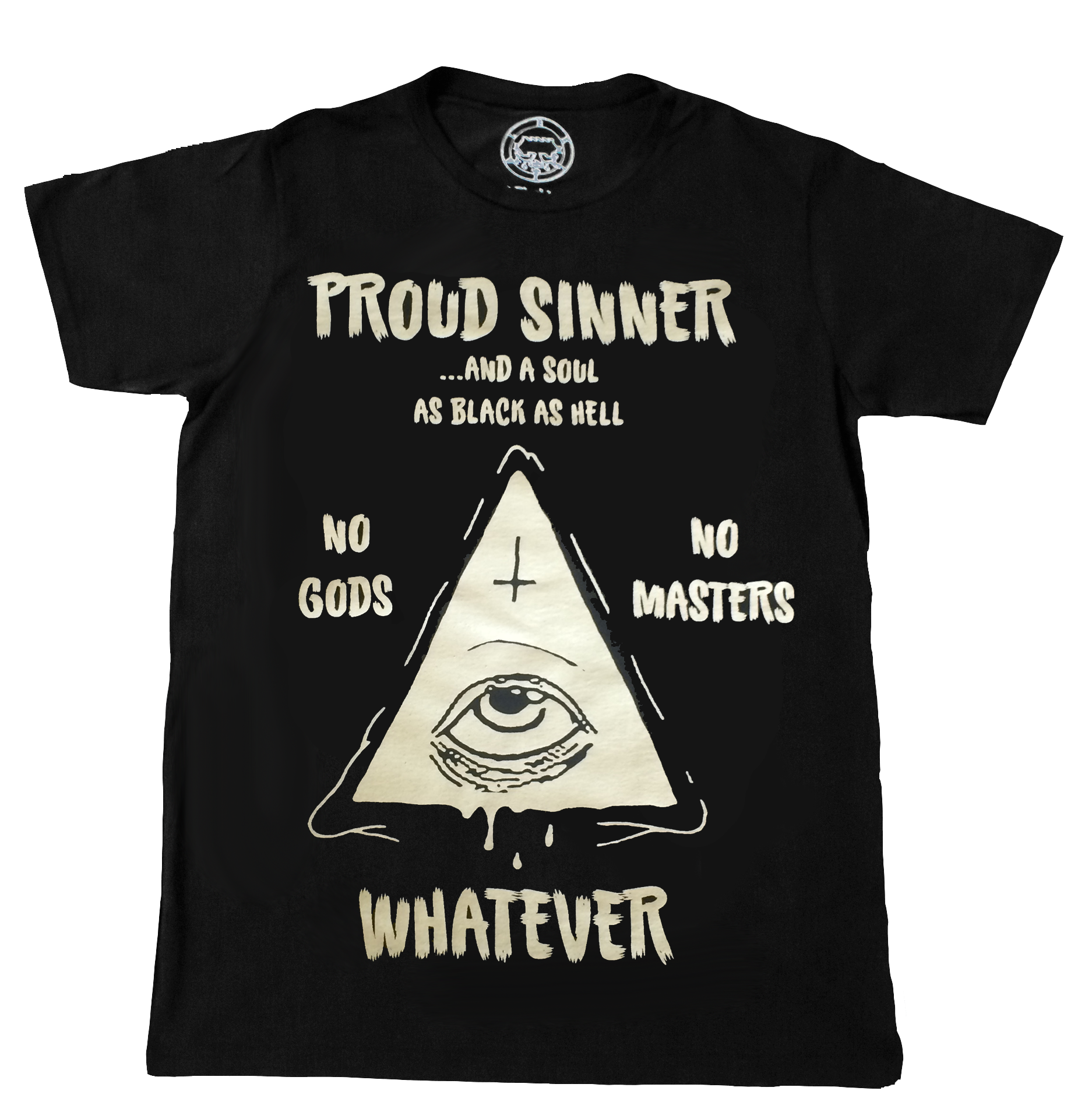 Sinner T-shirt Occult Satanic Belial Clothing 