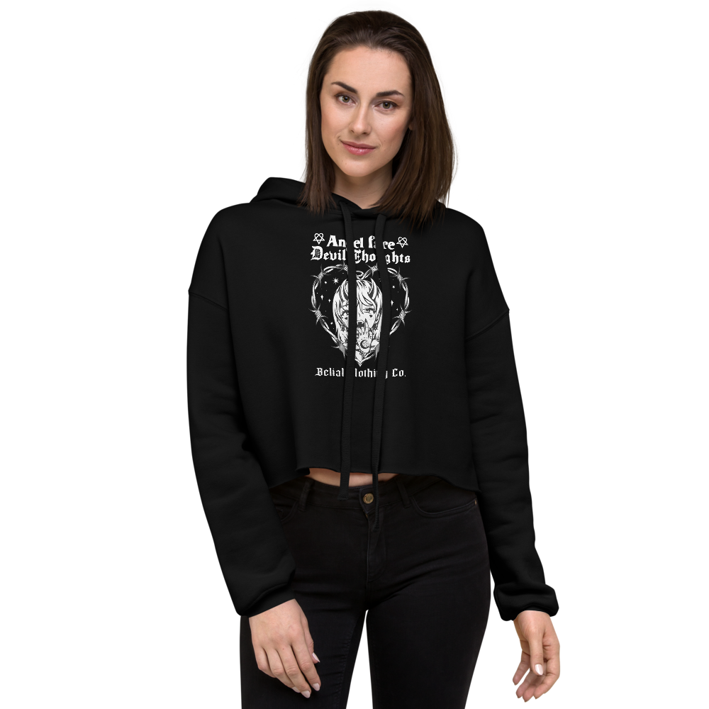 Angel face deals devil thoughts hoodie